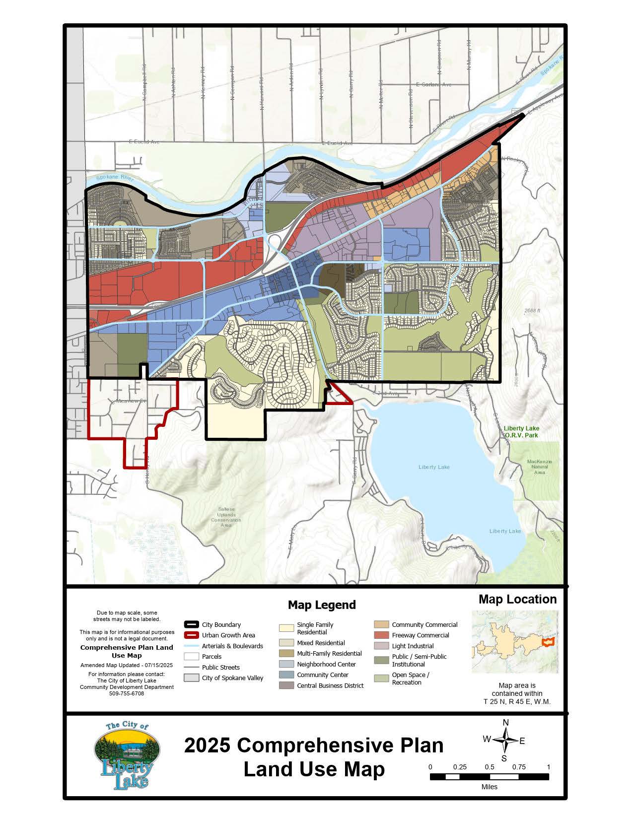 2025 Comprehensive Map Update