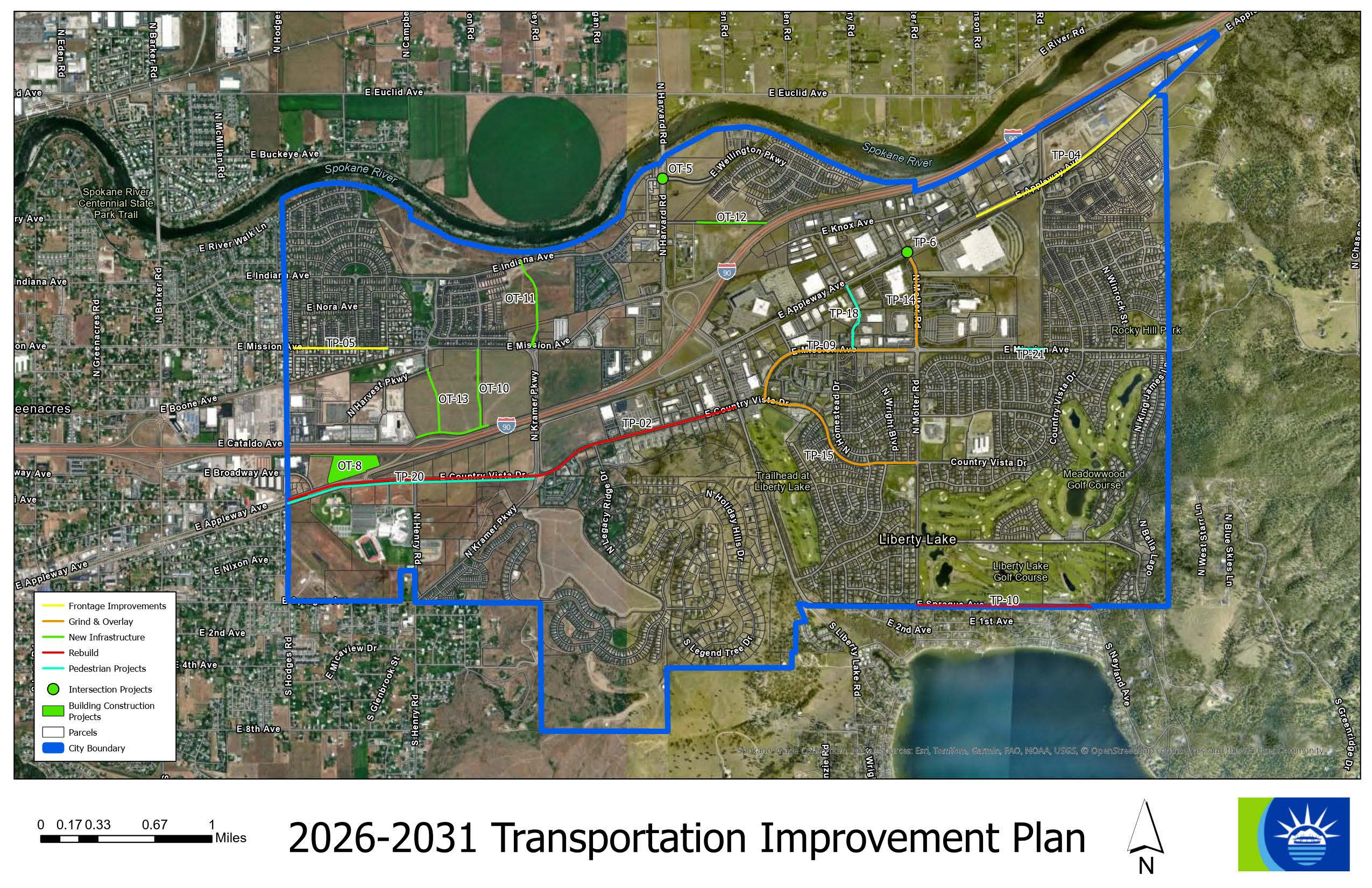 2026-2031 Transportation Improvement Plan Map 02