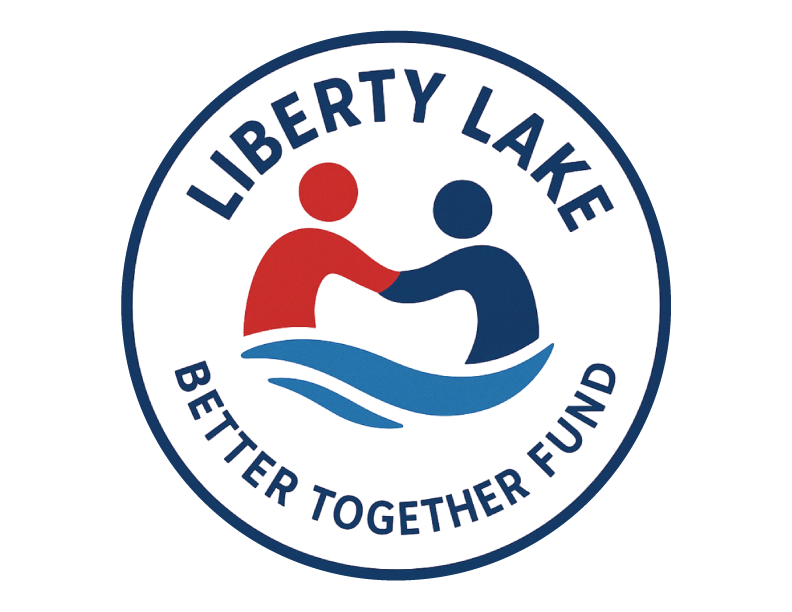 Liberty Lake Better Together Fund Logo. 