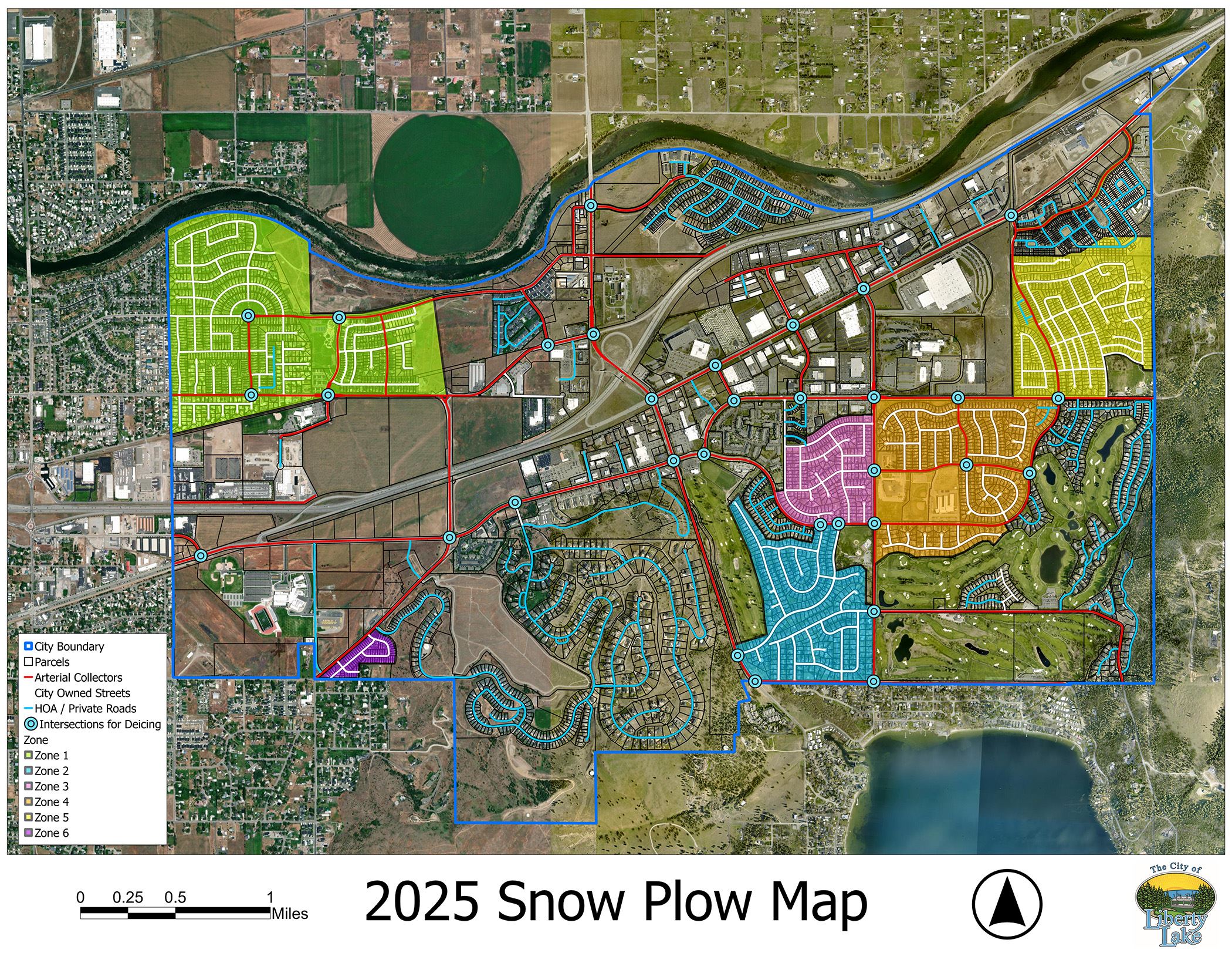 2025 Snow Plow Map