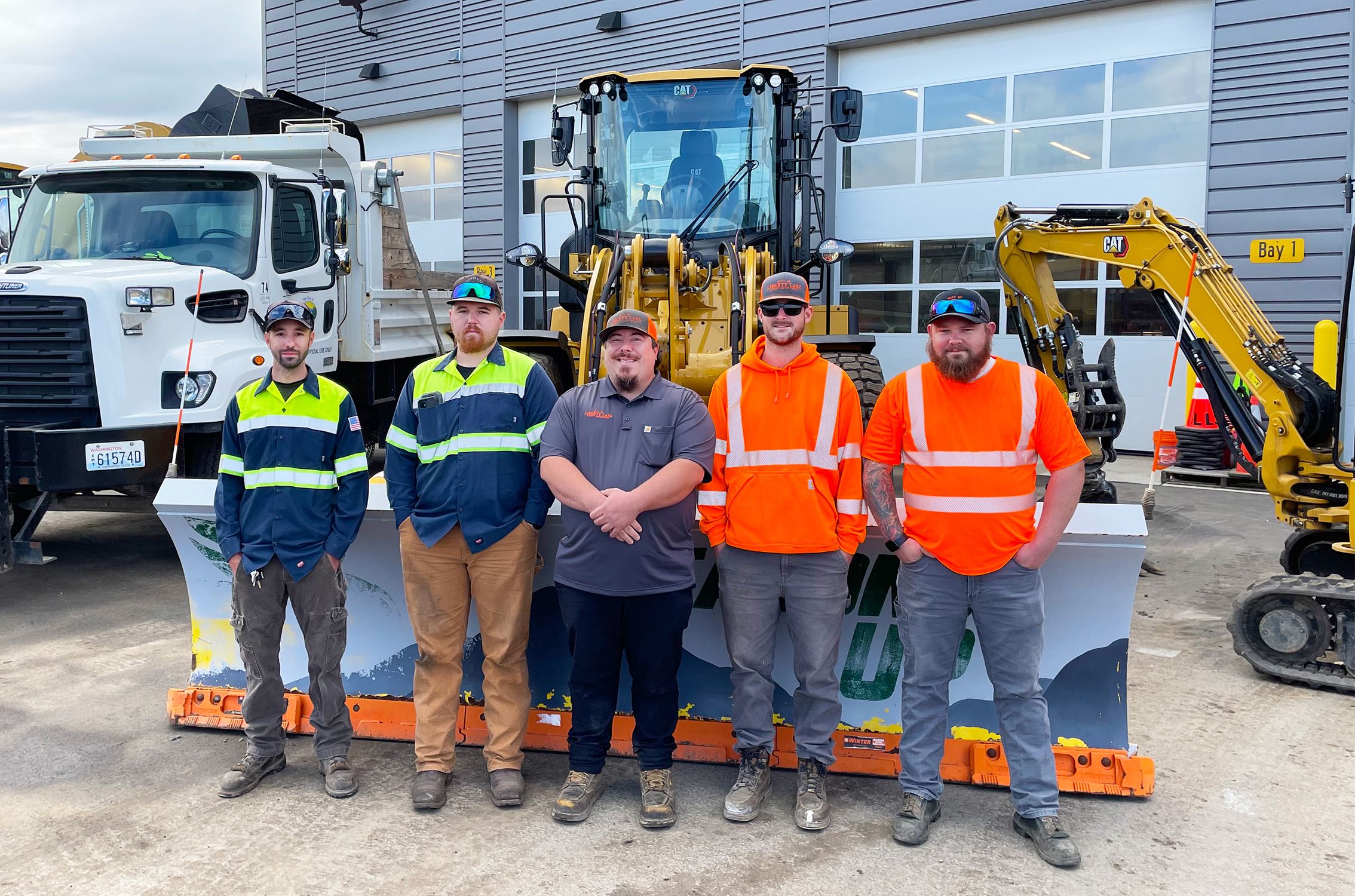 Snowplow crew with snowplows- 5-2025